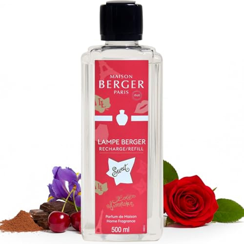 MAISON BERGER Lolita Lempicka Sweet Lampe Berger Refill, 500 ml | Refill Lolita Lempicka Sweet 500 ml for the Lampe Berger catalytic lamp, about 80 h, helps neutralise odours