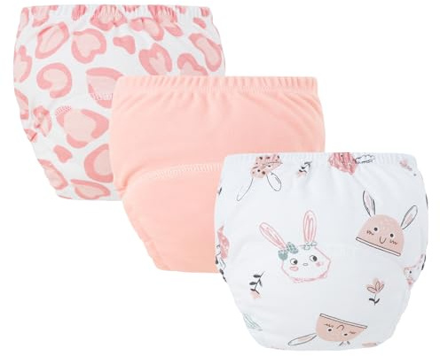 NEAWEALY Baby Potty Training Pants Boys Girls Underwear Cotton Training Underpants 3 Pack