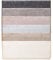 casa pura Stufenmatten innen 15 stück Treppenteppich selbstklebend und antirutsch mit kuschlig weichem Flor | Treppen Teppichstufen gekettelt rechteckig Silber | 65 x 23,5 x 1,3 cm (Sundae)