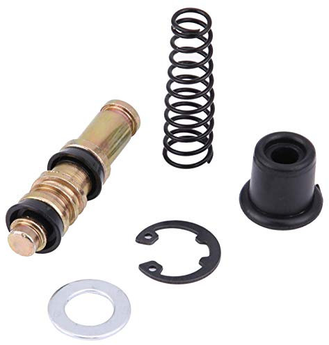coppia pompa freno scooter aerox 50 + Kit riparazione pompa freno 12.7mm Moto Pompa frizione Pompa freno Pistone Pistone Set strumenti di riparazione Set cilindri Cilindro Accessori di riparazione Uni