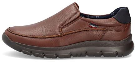 Callaghan - 52001 Marrón - Zapato Casual de Piel, Tipo mocasín sin Cordones, Suela de Goma, para: Hombre Color: Marron Talla:42