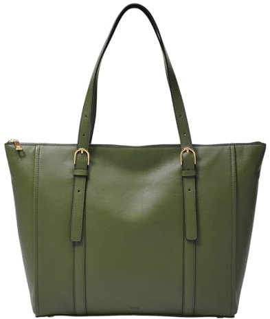 Fossil Shopper Schultertasche Carlie Tote Tarragon grün