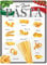 Dodino 30x40cm blechschilder, PASTA MENU, Dekoratives Wohnaccessoire, Deko Metallschild Schild für alle Küche