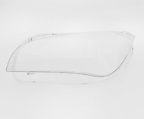 EDA PREMIUM auto Scheinwerfer glas, Streuscheibe Links Transparent passend für BMW X1 E84 2009-2015 XENON