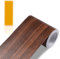ZTVOWTO Color de grano de madera Adhesivo autoadhesivo para pared con borde de papel pintado impermeable Cenefa adhesiva con diseño para decoración del hogar, （10） cm x （10） m, (Nuez)