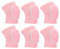 PATIKIL M Ginocchiere Protettive Taglia, 3 Paia di Ginocchiere Spugna per Pallavolo, Traspiranti, per Ballo, per Donne e Uomini, Calcio, Basket, Allenamento, Rosa