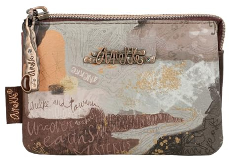 Anekke - Porte-monnaie FEMME taupe
