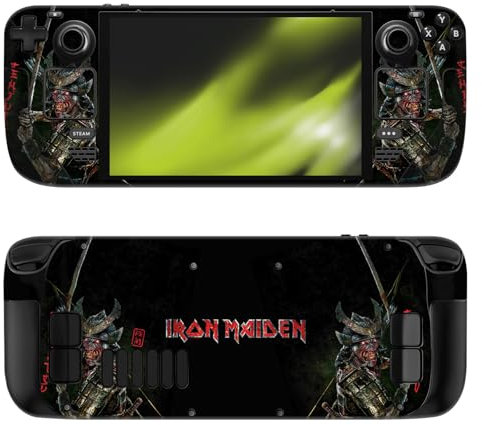 Head Case Designs Officially Licensed Iron Maiden Senjutsu Album Cover Graphic Art Vinyl Sticker Skin Decal Cover Compatible With Steam Deck OLED