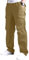 YAOBAOLE Pantalons Cargo Homme Grande Taille Large Kaki XXL