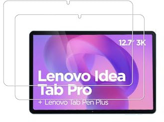 For Lenovo Idea Tab Pro 12.7 inch Android 14 Tablet Tempered Glass Screen Protector - High Transparency, Scratch Resistant, Anti-Fingerprint(2 Pack)