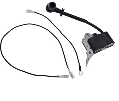 Feeshoppher Chainsaw Ignitions Coil Module Replacement Ignition Coils Modules Magneto Ignition Coil Module for Chinese Chainsaw 2500 25CC Compatible with Replacement Part