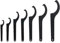 Breeshy 22-72 mm Schraubenschlüssel, Werkzeug-Einsteller, Motorrad, Fahrrad, Dämpfer, Stoßdämpfer, Spanner, Vorspannhaken, C-Schlüssel, Werkzeugsatz, Handwerkzeug
