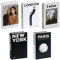 Lot de 5 Livres Décoratifs en Carton Rigide - Faux Livres pour Décoration d'Intérieur - Livres d'Exposition pour Table Basse, Bibliothèque ou Bureau - Style Moderne et Élégant (A)