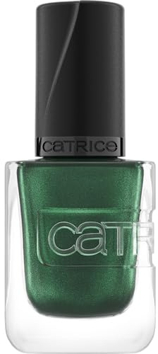 Catrice GEL AFFAIR Nail Lacquer, Nagellack, Nr. 047, Grün, langanhaltend, Einfach zu entfernen, glänzend, vegan, ohne Mikroplastikpartikel, ohne Konservierungsstoffe, ohne Parfüm, 1er Pack (10.5ml)