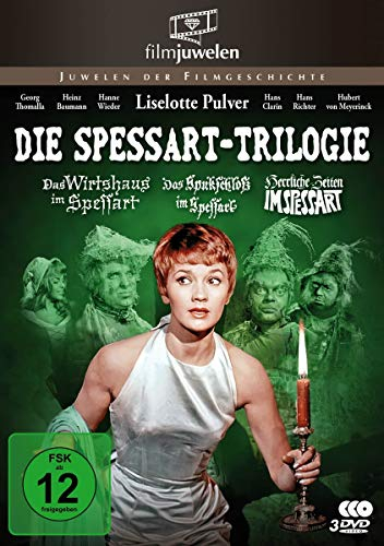 Die Spessart-Trilogie: Alle 3 Spessart-Komödien mit Lilo Pulver (Filmjuwelen) [3 DVDs]