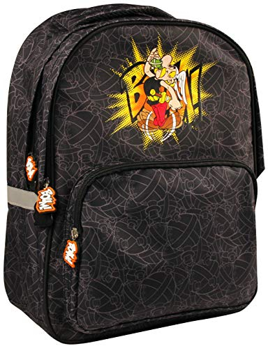 Clairefontaine 812879C - Rucksack mit 2 Fächern ''Asterix Zaubertrank'' 30x14x40cm,Motiv ''Boum, 1 Stück