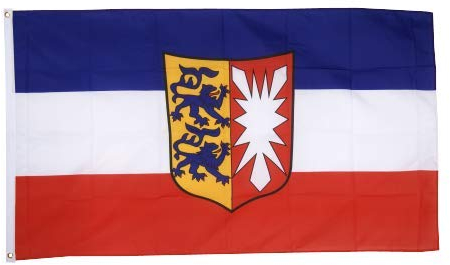 Flaggenfritze® Fahne Flagge Schleswig-Holstein 60 x 90 cm Premiumqualität