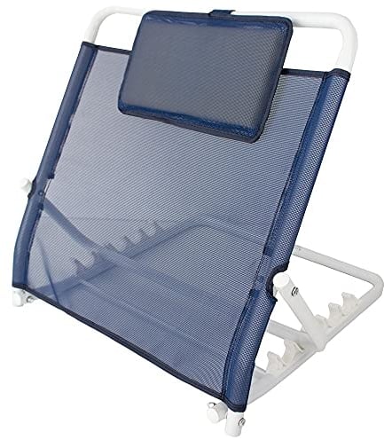 Mobiclinic®, Verstellbare Rückenlehne, 5 Neigungsstufen, Gepolstertes Kissen, Atmungsaktiver Stoff, Faltbar und Tragbar, Ergonomisch, Ideal fürs Bett, Lesen, Essen, Patria
