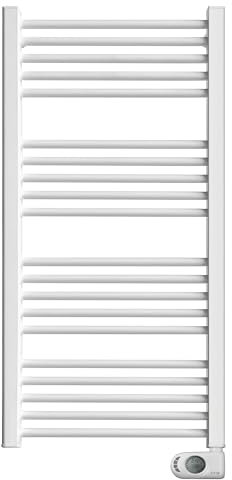 HJM NOOR 750 Toallero eléctrico de aluminio | secatoallas programable | 750 W | blanco