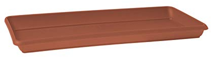ARTEVASI Sottovaso Rettangolare Venezia L 80 cm Terracotta