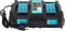Chargeur DC18RD pour Makita 18V chargeur, compatible avec batterie Makita 18v 5Ah BL1850B BL1860B BL1830B, Batterie Makita 14,4v BL1430B BL1440B