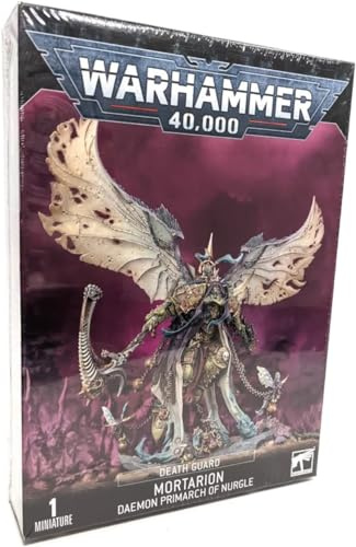 Games Workshop 991000000098 in Death Guard Mortarion: Daemon Primarch of Nurgle Game, schwarz für 5 Jahre bis 99 Jahre