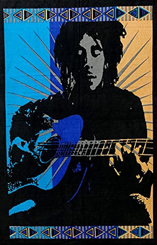 ICC Bob Marley Poster, Dekor, 76,2 x 101,6 cm, Hippie-Bob-Marley-Poster, Weihnachtsdekoration, Poster für Fenster, Geschenk, Bob Marley Tapisserie, Wandbehang, Wohnheim-Wanddekoration (Bob Marley