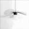 YONIISEA Vertigo Suspension 80cm pour Abat jour, Restaurant, Bar, Café,Blancen Fibre de Verre/Polyuréthane, Simple et Créative Lustre Vertigo E27 (Max 40w),Noir