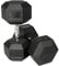 HQ Germany® Hexagon Hanteln 27,5kg 2 Stück | Geruchsarm, ±1,5% Gewichtstoleranz | 27,5kg Hantel, 27,5 kg hanteln 2er Set, Kurzhantel, Dumbbell, 27,5 Kilo Hantel Set, Hantelset Hexagon