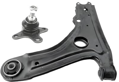 SKF Radaufhängung Lenker Längslenker mit Kugelgelenk mit synthetischem Fett VKDS 321108 B Vorderachse links Höhe 79 mm Länge 410 mm Breite 327 mm