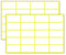 500 Piezas, 40 x 20 mm - Etiquetas Adhesivas Pegatinas Blancas para Escribir