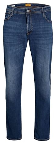JACK & JONES Men's Jjimike Jjoriginal Am 782 Pls Noos Jeans, Blue Denim, 48W / 34L