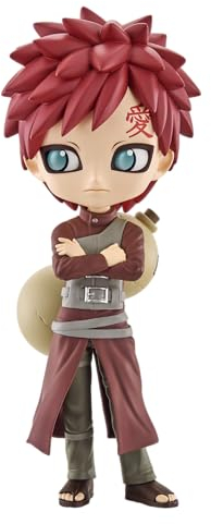 BANPRESTO Figur Q Posket Gaara Naruto Shippuden (Ver.A), 14 cm, Mehrfarbig BP88135