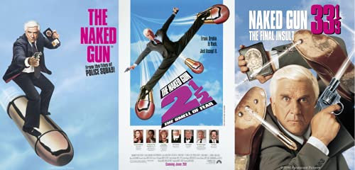 THE NAKED GUN FROM THE FILES OF POLICE SQUAD 1988 6 Poster A0 - Filmkunstposter in verschiedenen Größen für Wohn- oder Schlafzimmerideen. Randlose Kultfilmbilder, klassische ikonische 70er, 80er, 90e