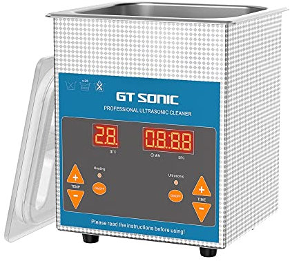 Calla Scorpio 2L Ultrasonic Cleaner 304 Stainless Steel with Mechanic Control Panel of Heating and Timer for Laboratory 40kHz 1620QTD