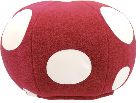 C-ZOFEK Mehrfarbiger Pilz-Krötenhut, gepunktete Kappe, Spiel, Cosplay-Kostüm für Halloween, Weihnachten, Rot, Grün, Blau, Gelb, Violett, Regulär