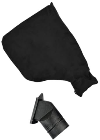 Uonlytech Table Saw Dust Collector Dust Extractor Miter Saw Dust Collection Hood Dust Collector Bags Miter Saw Accessories Saw Dust Adapter Miter Saw Parts Component Dust-Proof Cloth