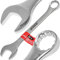 Chiave Inglese Combinata Fissa e Stella Acciaio Cromo Vanadio Professionale 34mm 36mm 38mm 41mm 46mm 50mm (36 MM)