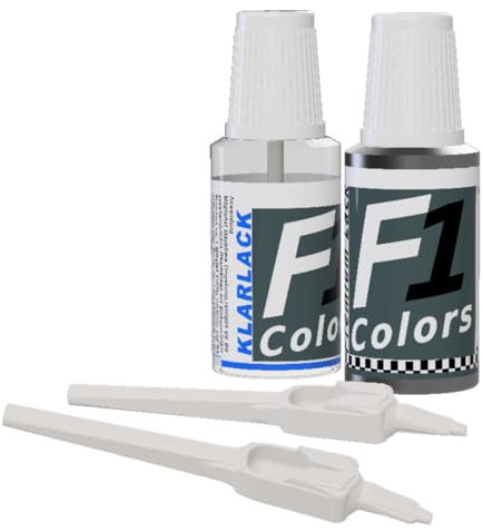 PRO-Lackstift Set für FORD 7VTAWWA FROZEN WHITE 2X20ml inkl.PEL #7