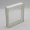 Design Glasbaustein Alpha klar, 19 x 19 x 5 cm - 8 Stück
