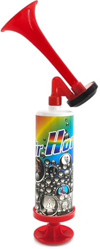 Senbaler Airhorn Druckluft Hupe,Extrem Laute Lufthorn,Handheld Luftdruck Fanfare Pumpe für Fussball Boot Auto Straßenverkehr Fußballspielen Partys (Stil 2)