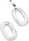 40 x 25 mm, 1 Stück, ovale runde Perlen zur Armbandherstellung, Edelsteinperlen/Charm/Anhänger zur Schmuckherstellung, Weißkiefer, 40 x 25 mm, 1 Stück Seil mitbringen