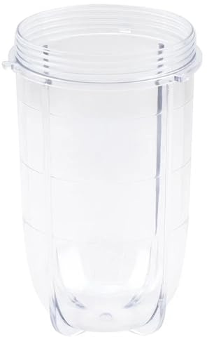 Wivplex 16 oz großer Ersatzbecher, Ersatzteil | Passend für Magic Bullet, MB1001 250 W Mixer Austausch des Mixerdeckels