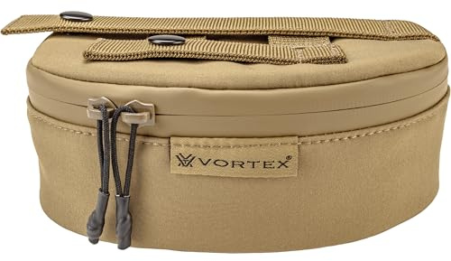 Vortex GlassPak Pro Binocular Harness Large Zipper Pouch Attachment | Compatible w/ GlassPak Pro, DWR Treated Exterior, Hook & Loop Interior, Elastic Holders - Unlimited, Unconditional Warranty