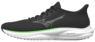 Mizuno Herren Laufschuh Wave Serene 2 - J1GC2559, Farbe:Schwarz, Herren Schuhe:40