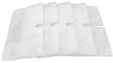 vhbw 5x Luftfilter kompatibel mit Lunos ALD 36,5 Lüfter, Badlüfter, Ventilator, Lüftungsgerät