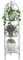 Metall Blumentopfhalter antik grün Blumentreppe Blumenständer Blumenampel Regal