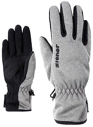 Ziener Kinder LIMPORT Funktions- / Outdoor-Handschuhe | Winddicht atmungsaktiv, grey melange, 4