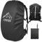 Crenze Backpack Rain Cover, 15-90L Waterproof Rucksack Cover with Reflective for Hiking Camping Traveling Cycling