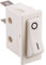 BeMatik - Interruptor basculante blanco SPST 2 pin